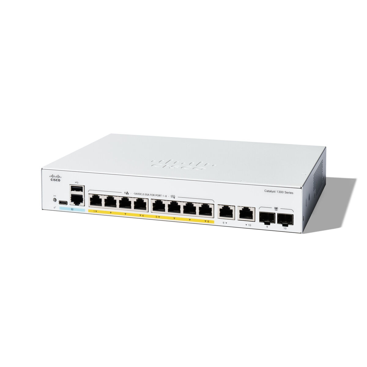 Komutatorius CISCO C1300-8FP-2G